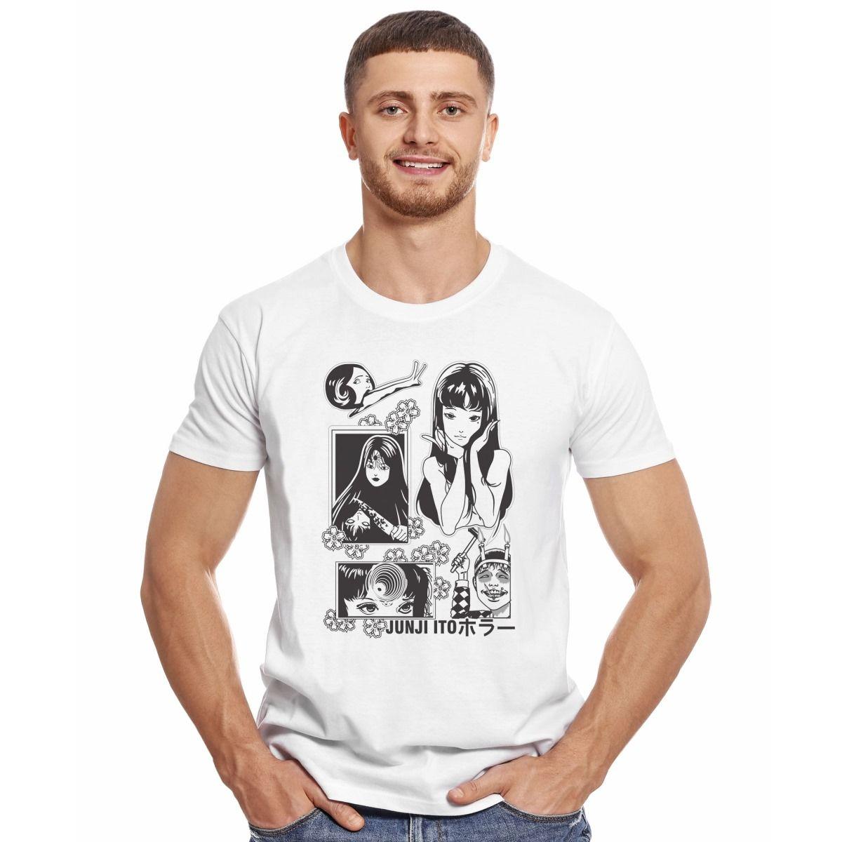 JUNJI ITO TOMIE UZUMAKI POSTER POLERA MANGA CORTA HOMBRE-2
