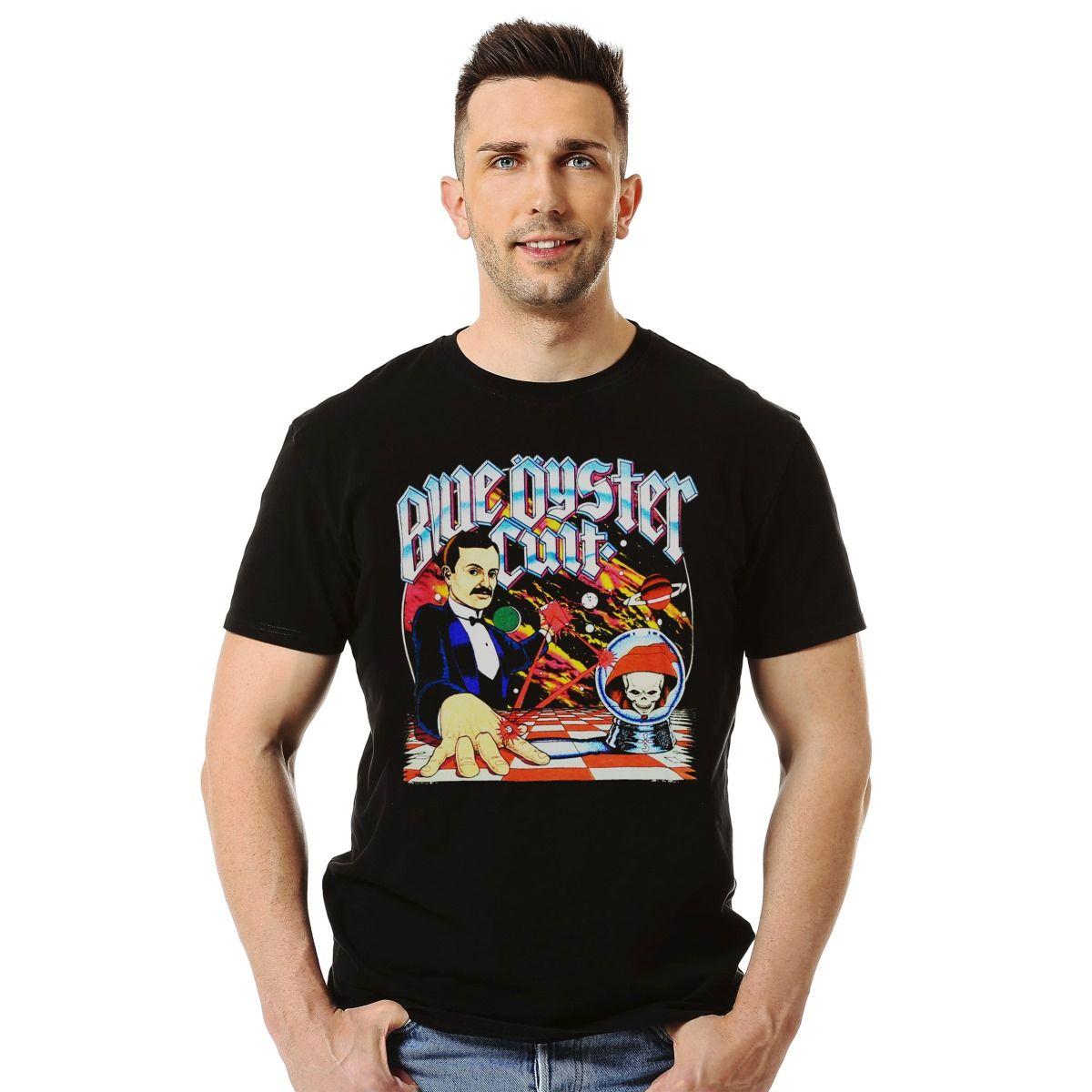 BLUE OYSTER CULT VINTAGE POLERA MANGA CORTA HOMBRE-2