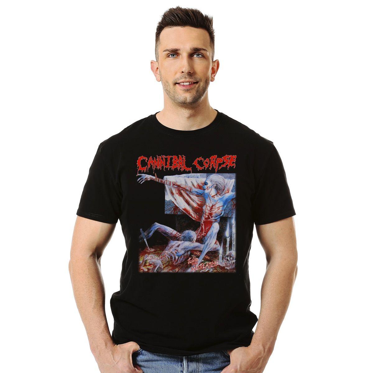 Polera Cannibal Corpse Tomb Of The Mutilated Metal-2