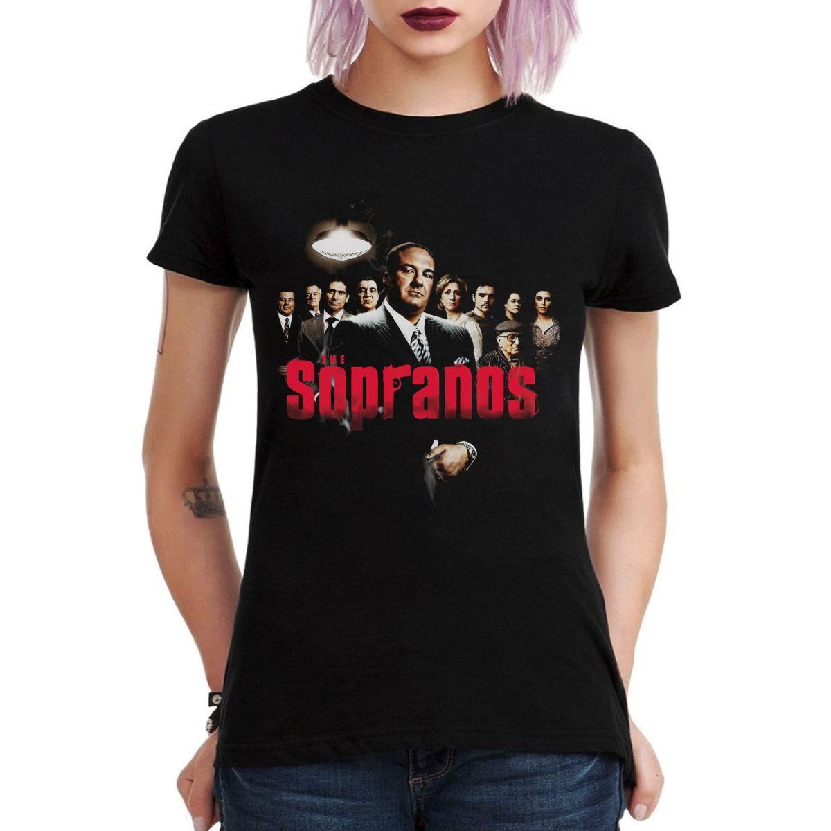 THE SOPRANOS POSTER POLERA MUJER-2