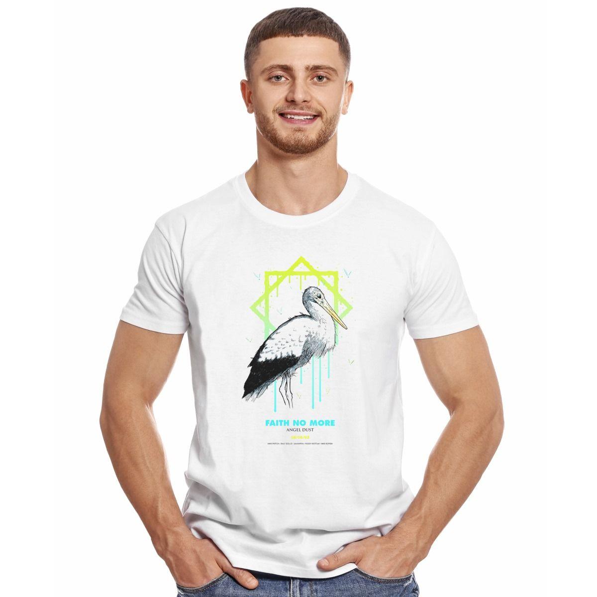 FAITH NO MORE ANGEL DUST POSTER POLERA MANGA CORTA HOMBRE-2