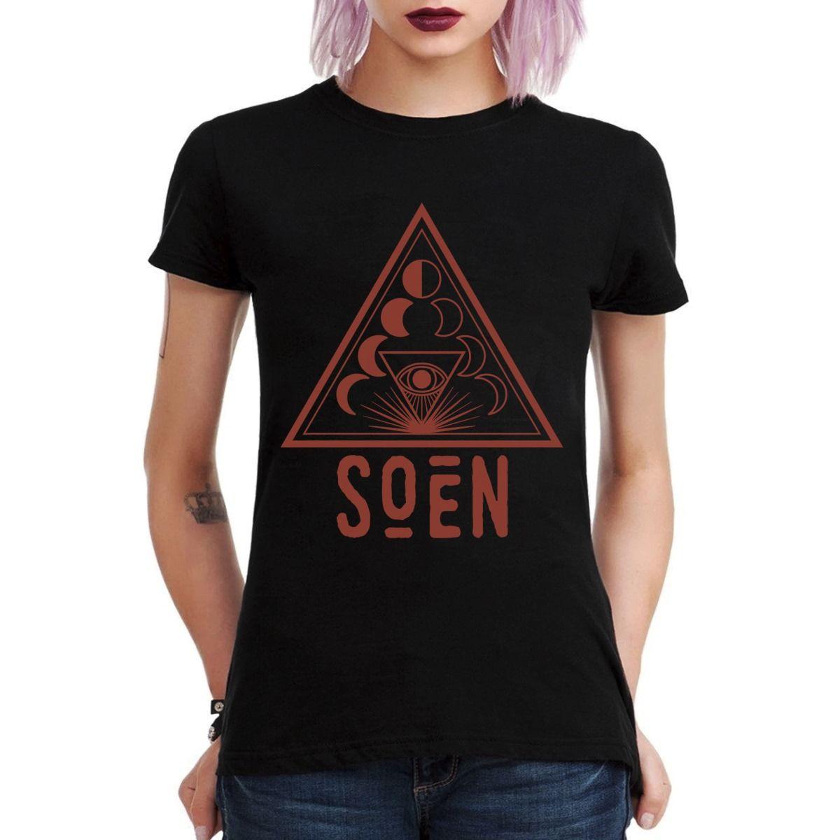 SOEN LOTUS LOGO POLERA MUJER-2