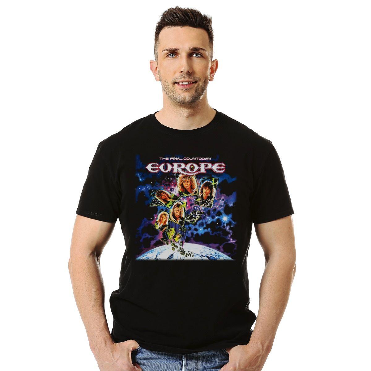 Polera Europe The Final Countdown Rock-2