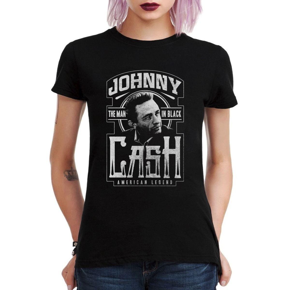 JONNY CASH AMERICAN LEGEND POLERA MUJER-2