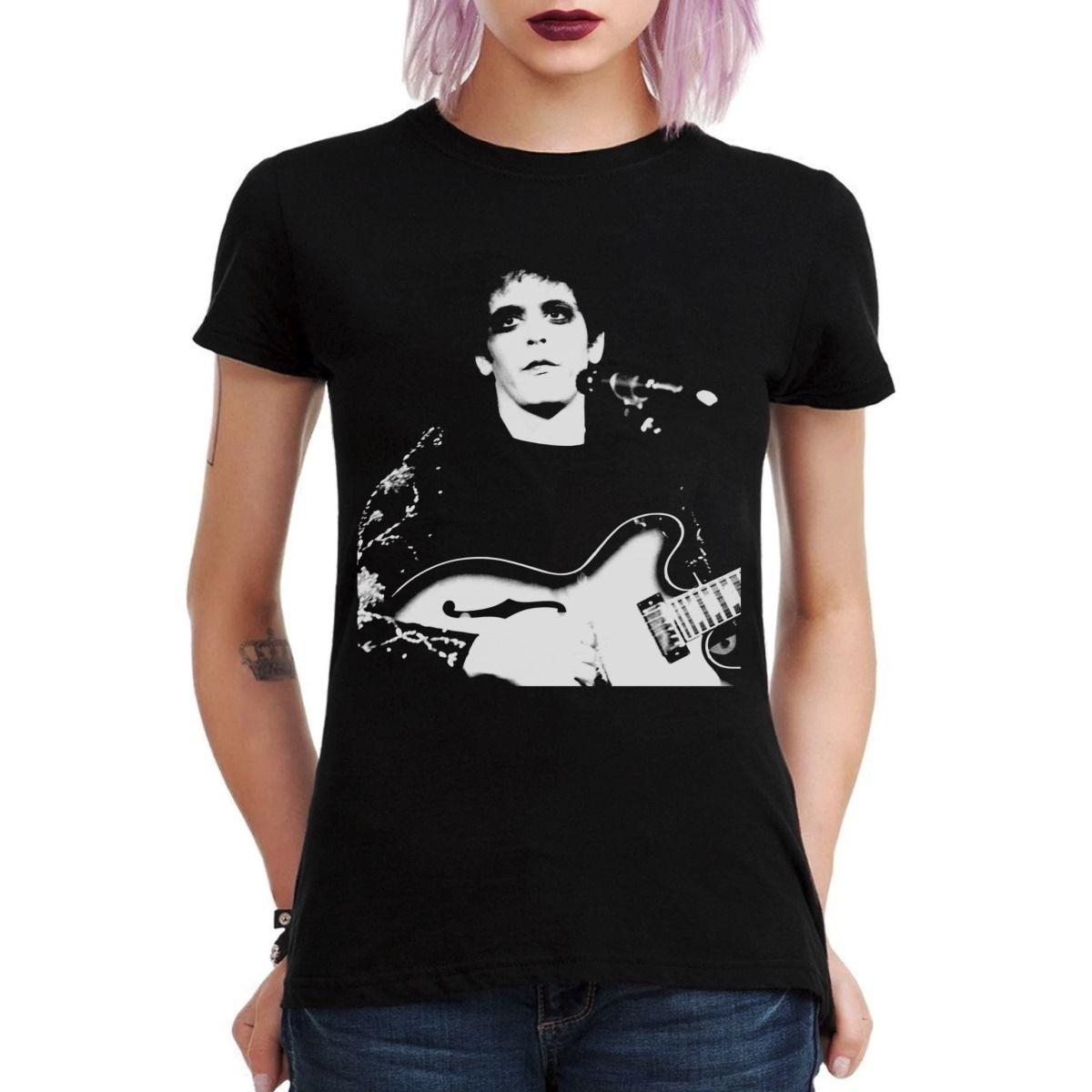 LOU REED TRANSFORMER GUITAR POLERA MUJER-2
