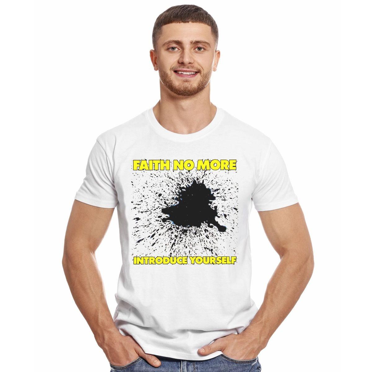 FAITH NO MORE INTRODUCE YOURSELF POLERA MANGA CORTA HOMBRE-2