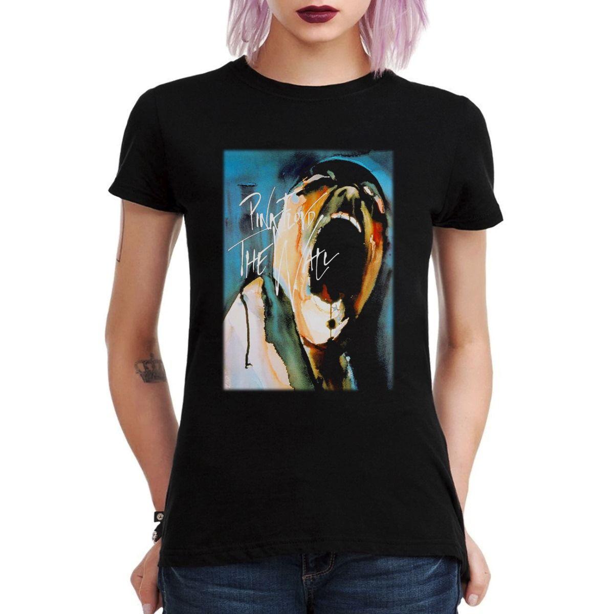 PINK FLOYD THE WALL GRITO POLERA MUJER-2