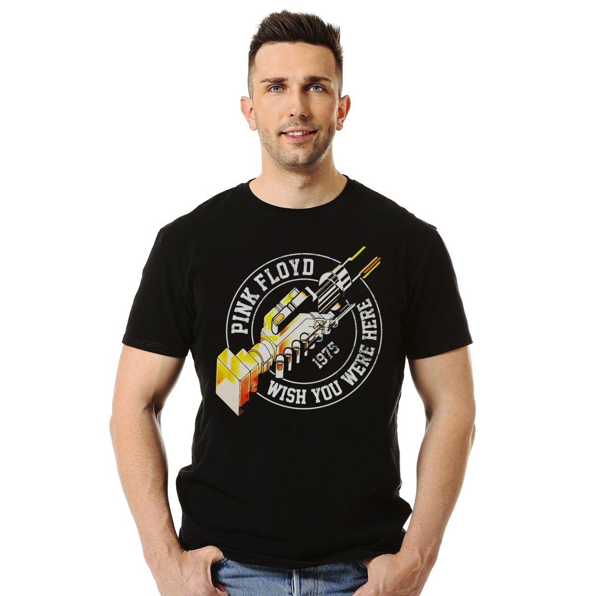 Polera Pink Floyd 1975 Wish You Were Here Rock-2
