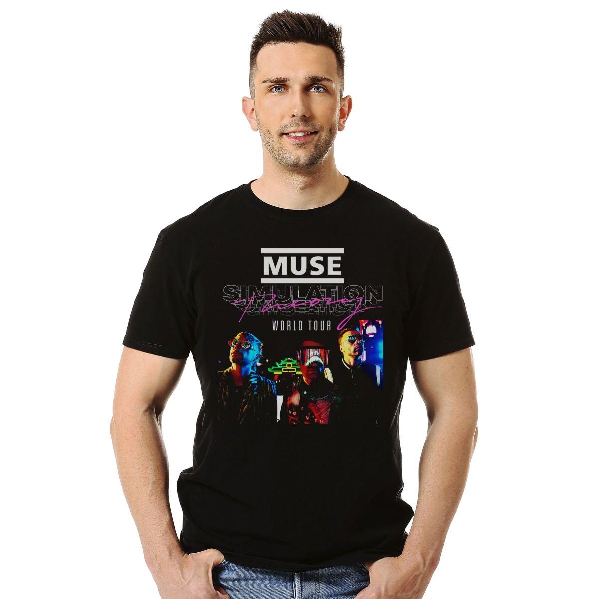 MUSE SIMULATION THEORY WORLD TOUR POLERA MANGA CORTA HOMBRE-2