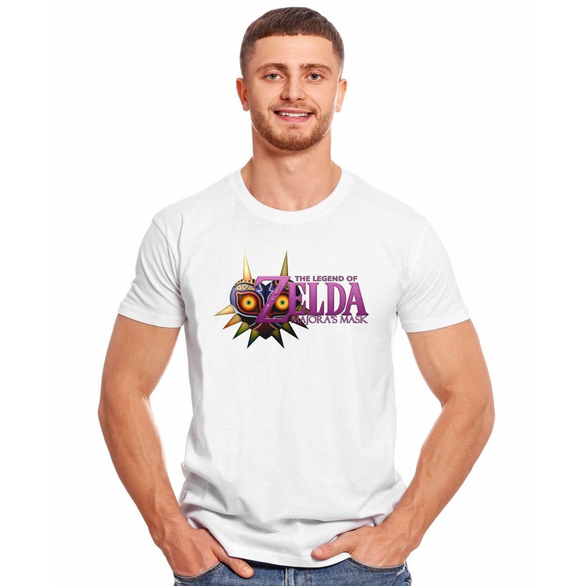 ZELDA MAJORAS MASK LOGO POLERA MANGA CORTA HOMBRE-2