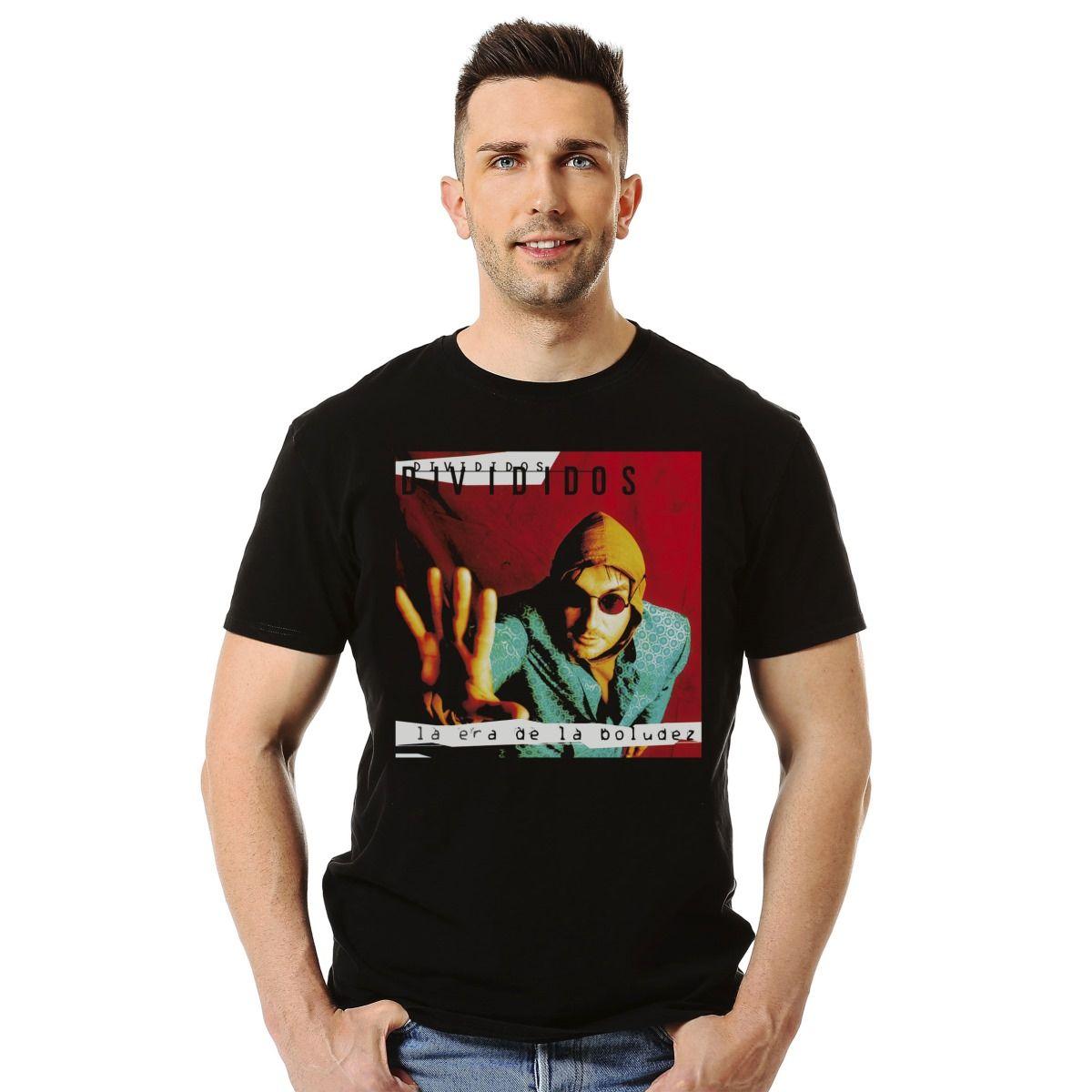 DIVIDIDOS LA ERA DE LA BOLUDEZ POLERA MANGA CORTA HOMBRE-2