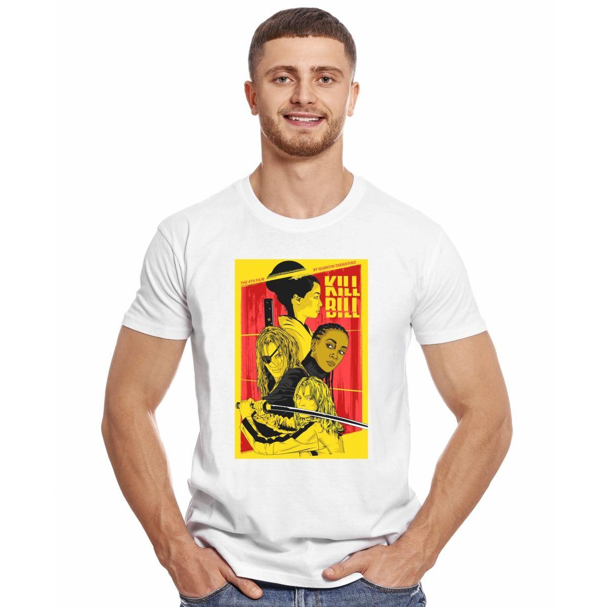 KILL BILL COMIC POSTER POLERA MANGA CORTA HOMBRE-2