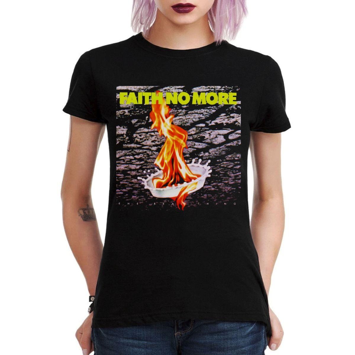 FAITH NO MORE THE REAL THING POLERA MUJER-2