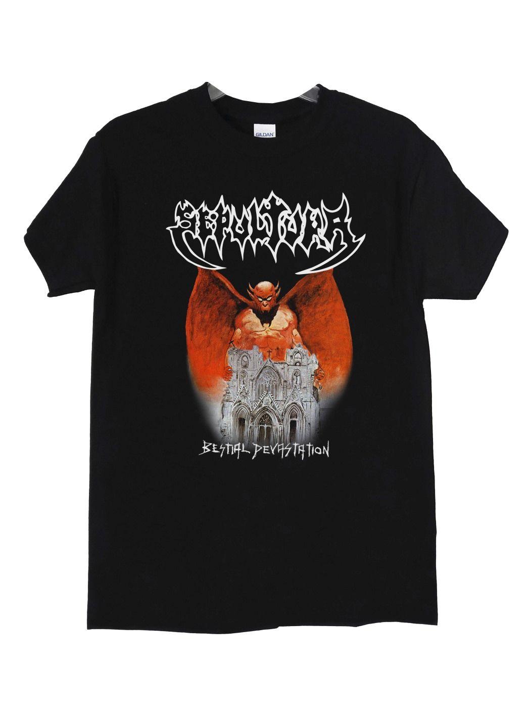Polera Sepultura Bestial Devastation-2