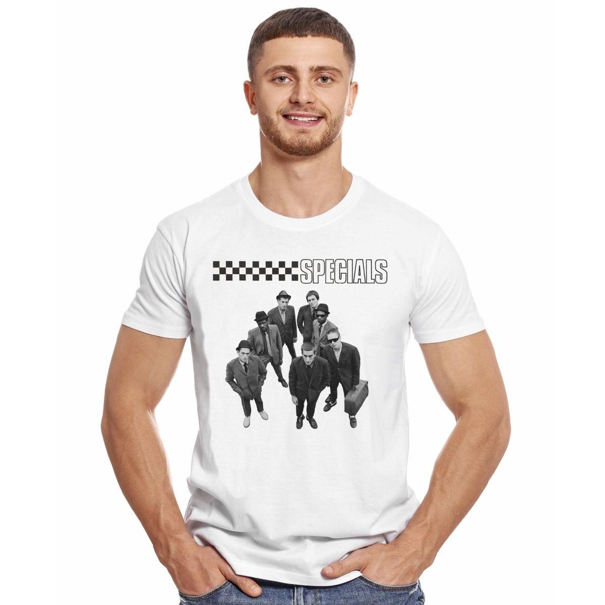 THE SPECIALS BAND PHOTO POLERA MANGA CORTA HOMBRE-2