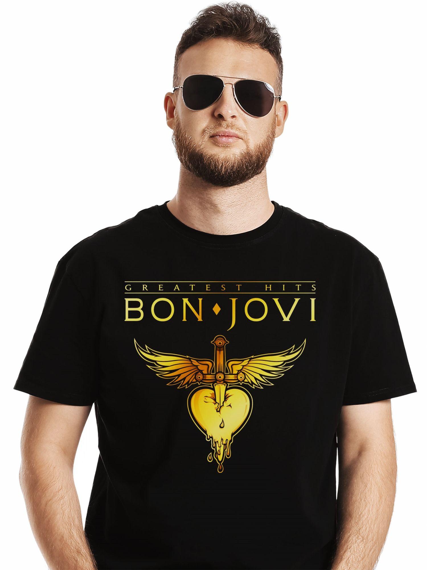 Polera Bon Jovi Greatest Hits-0