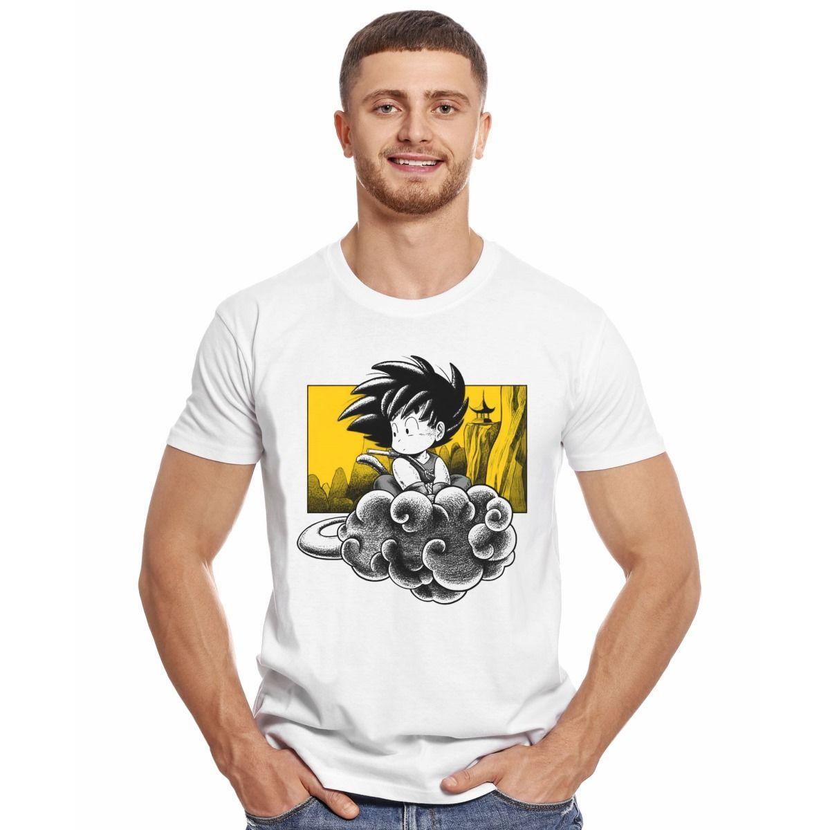 DRAGON BALL GOKU NUBE POLERA MANGA CORTA HOMBRE-2
