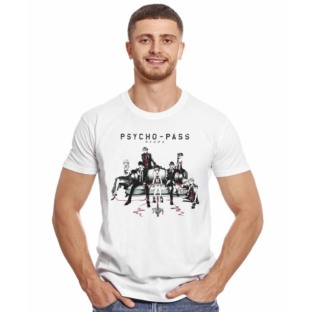 PSYCHO PASS SILLON POLERA MANGA CORTA HOMBRE-2