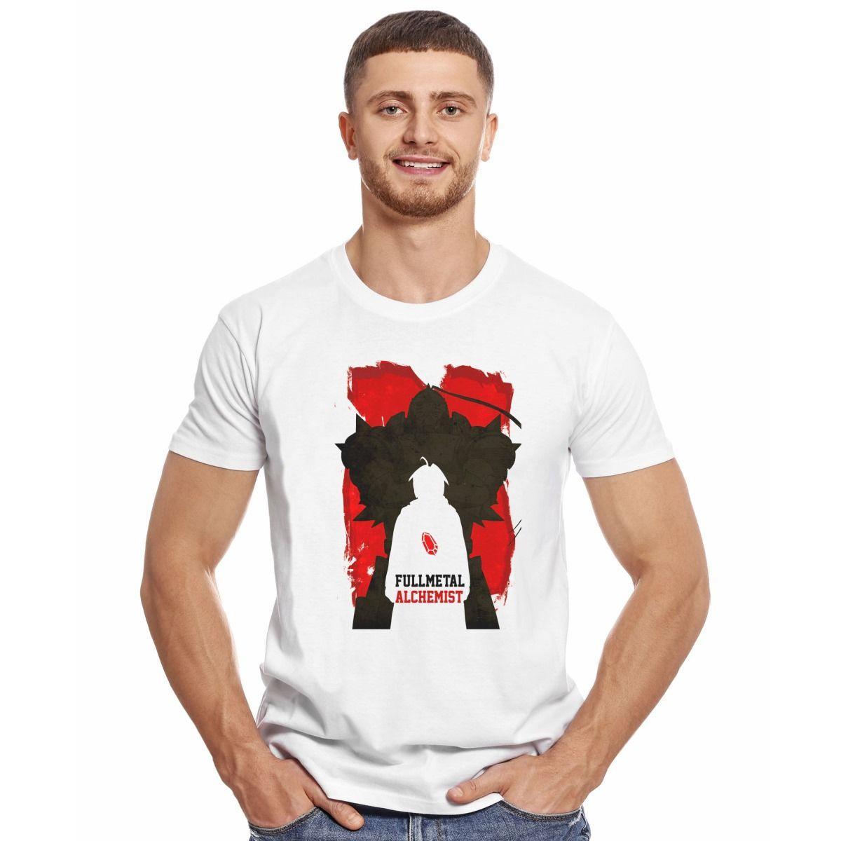 FULLMETAL ALCHEMIST POSTER POLERA MANGA CORTA HOMBRE-2