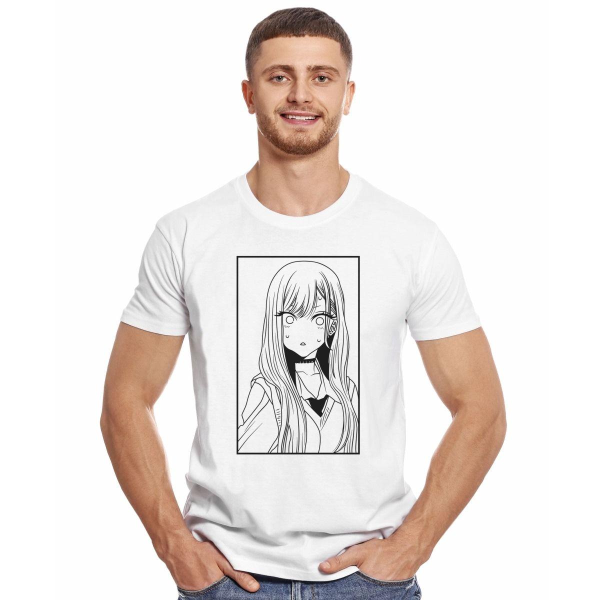 MY DRESS UP DARLING MARIN MANGA STENCIL POLERA MANGA CORTA HOMBRE-2