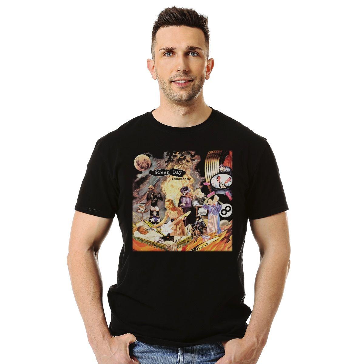 GREEN DAY INSOMNIAC ALBUM COVER POLERA MANGA CORTA HOMBRE-2