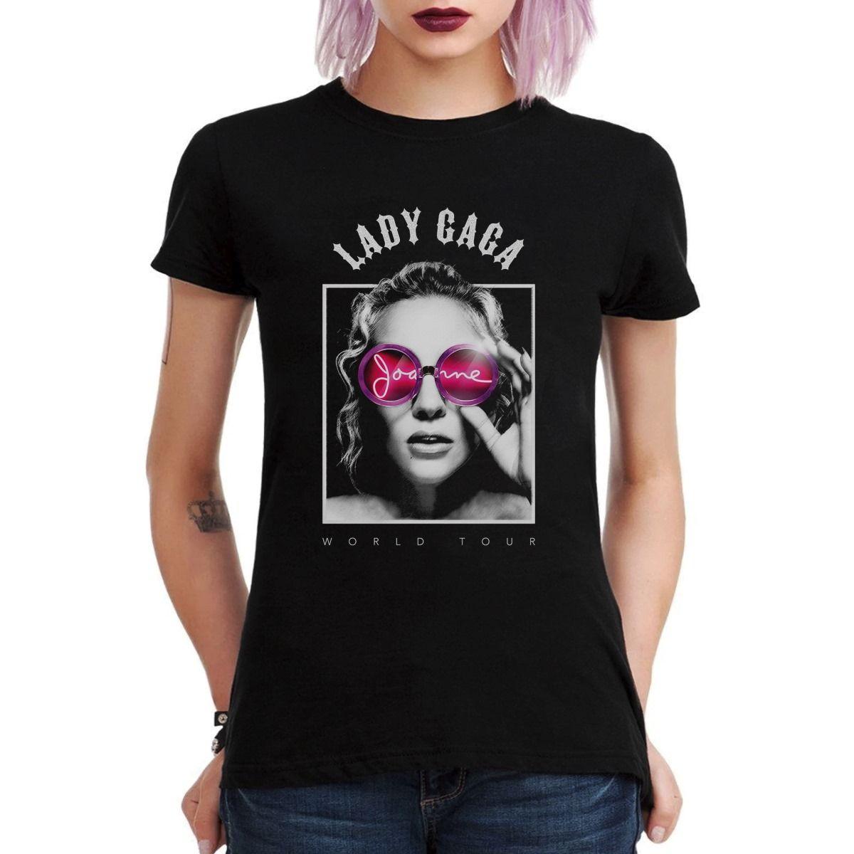 LADY GAGA JOANNE WORLD TOUR POLERA MUJER-2