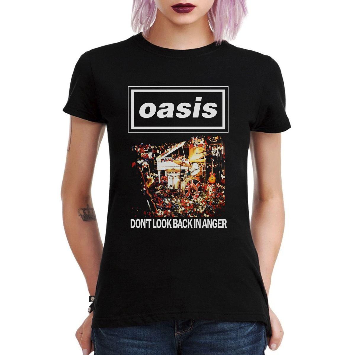 OASIS DON'T LOOK BACK IN ANGER POLERA MUJER-2