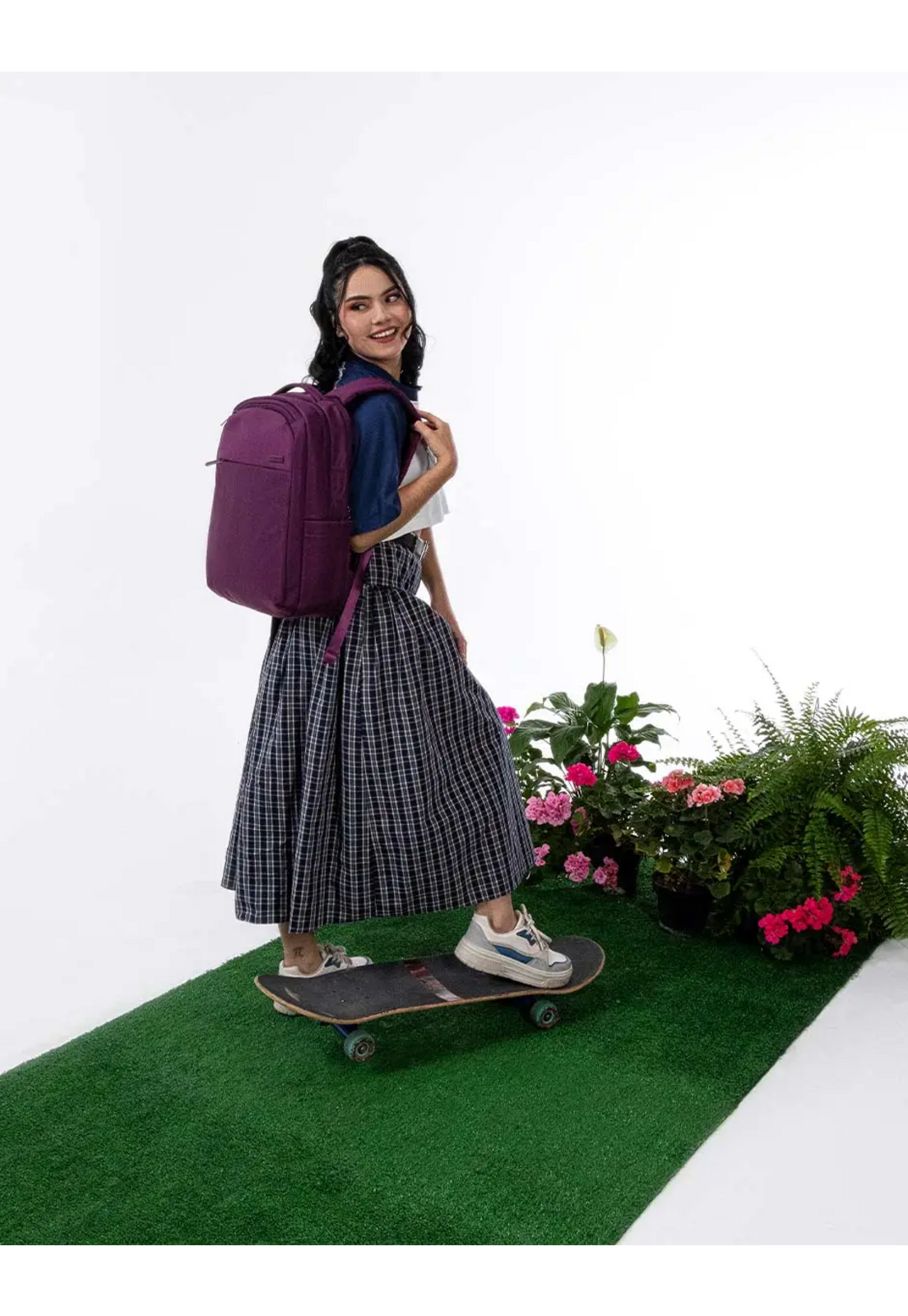 Mochila Cool Capital Dott 15 6 Morada Urbana Uso Diario-5