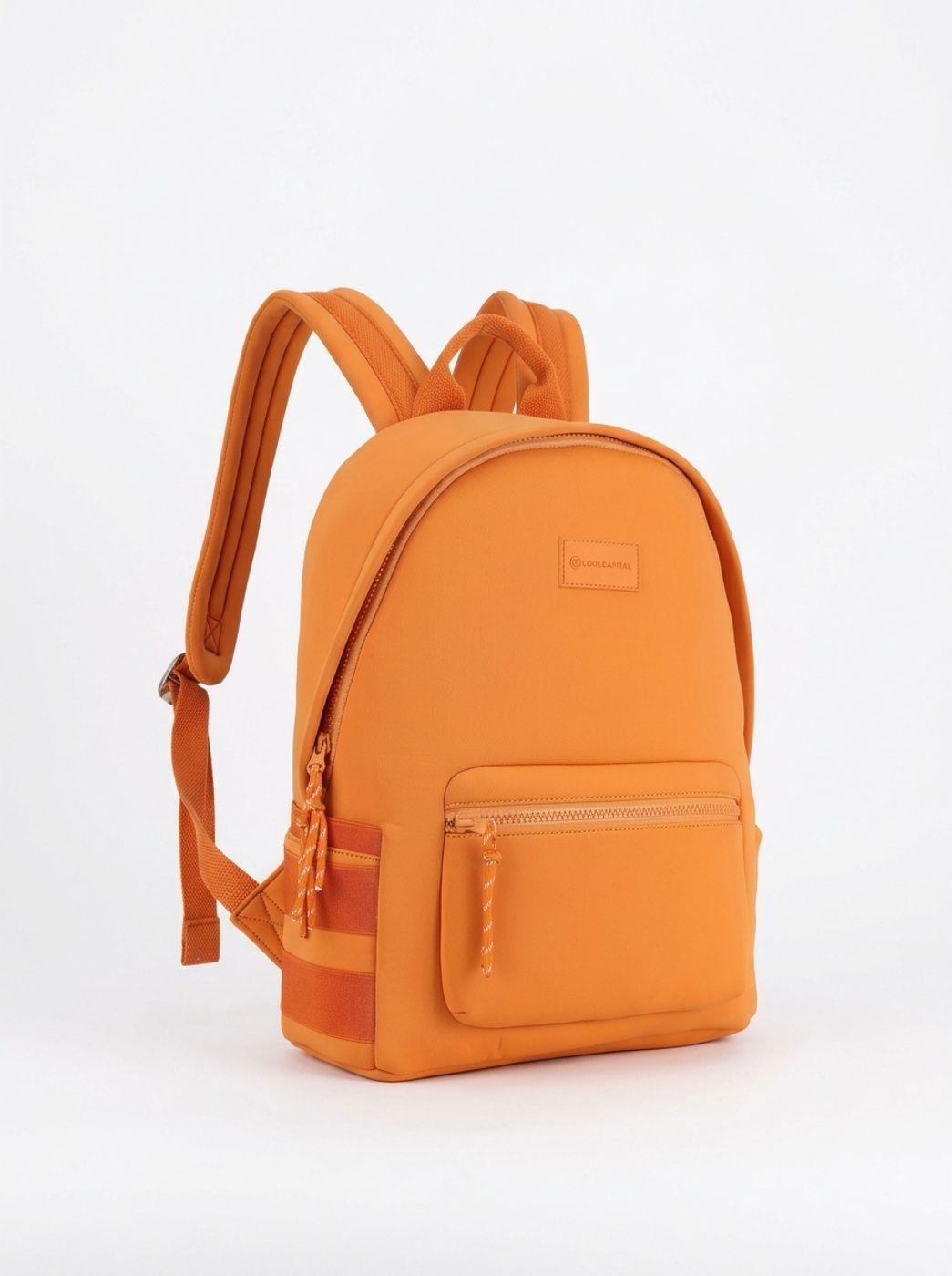 Mochila Cool Capital SLAY 14 Naranja Urbana Uso Diario-2