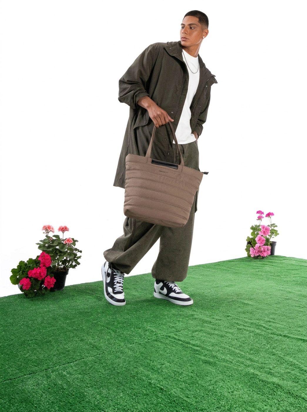 Bolso Cool Capital SORA 13 Caf Tote Urbano Uso Diario-5