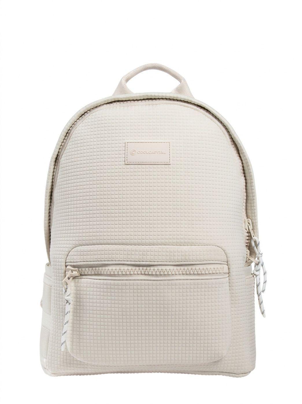 Mochila Cool Capital NARA 14 Blanca Urbana Uso Diario-0
