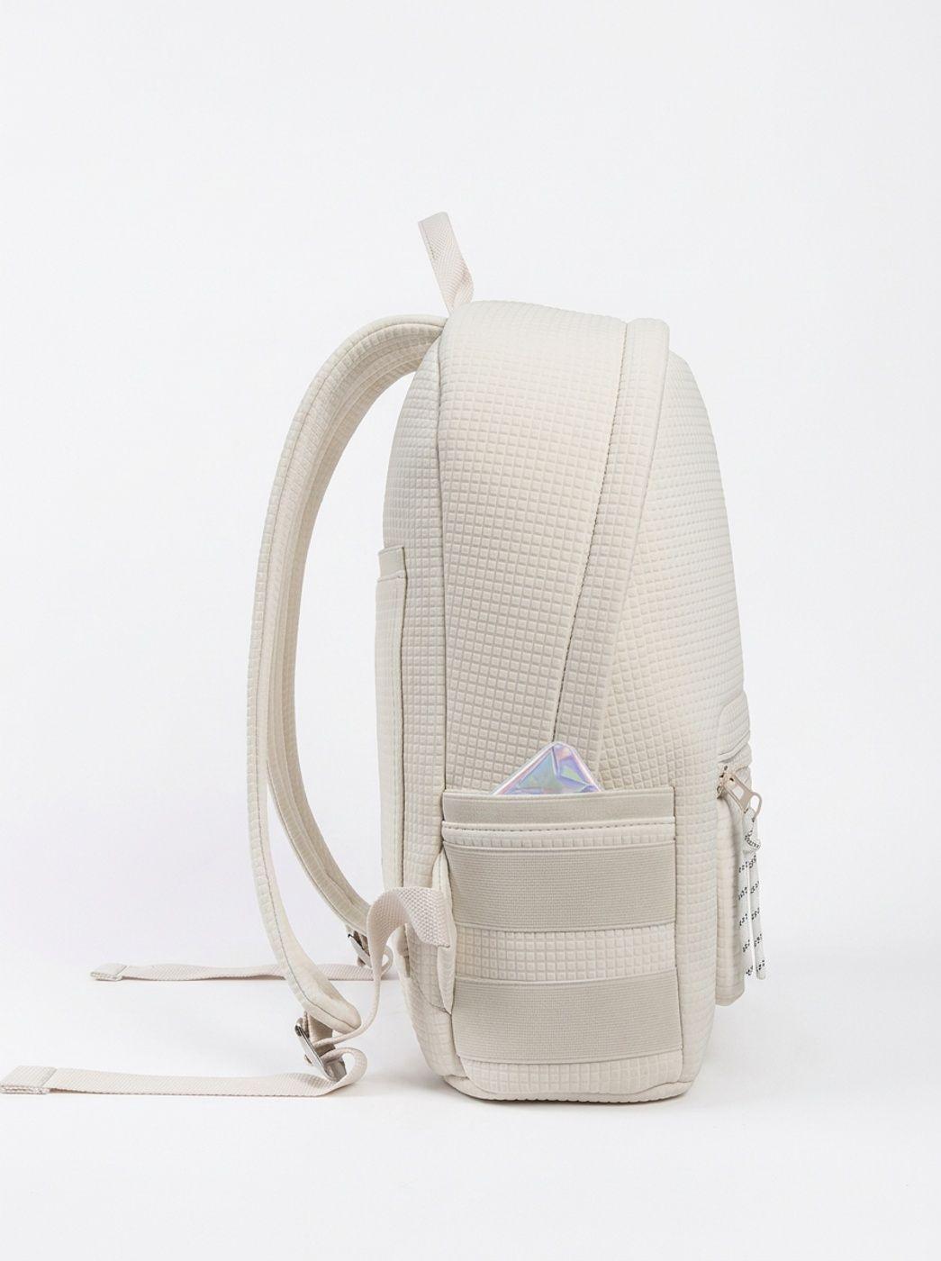 Mochila Cool Capital NARA 14 Blanca Urbana Uso Diario-4