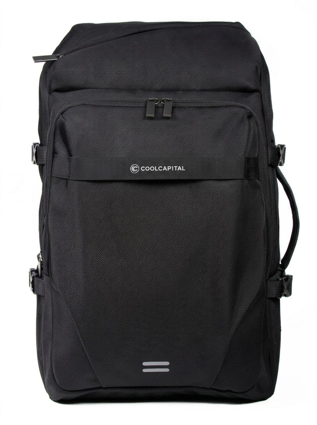 Mochila Cool Capital GOAT 15 6 Negra Urbana Uso Diario-0