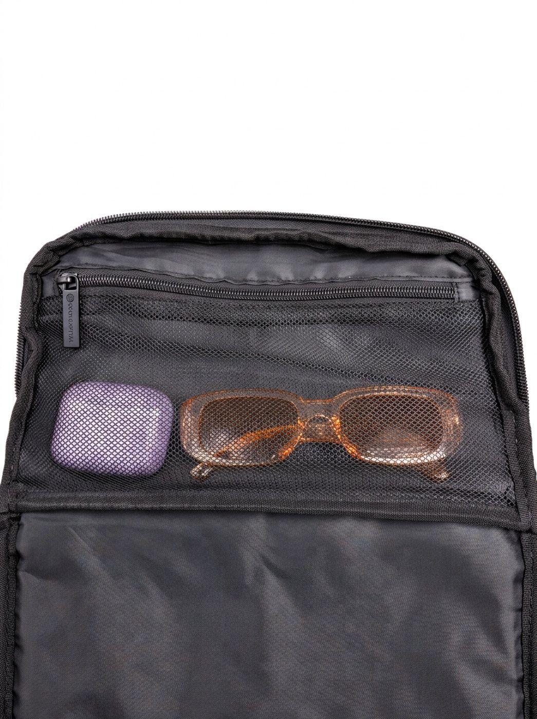 Mochila Cool Capital GOAT 15 6 Negra Urbana Uso Diario-6