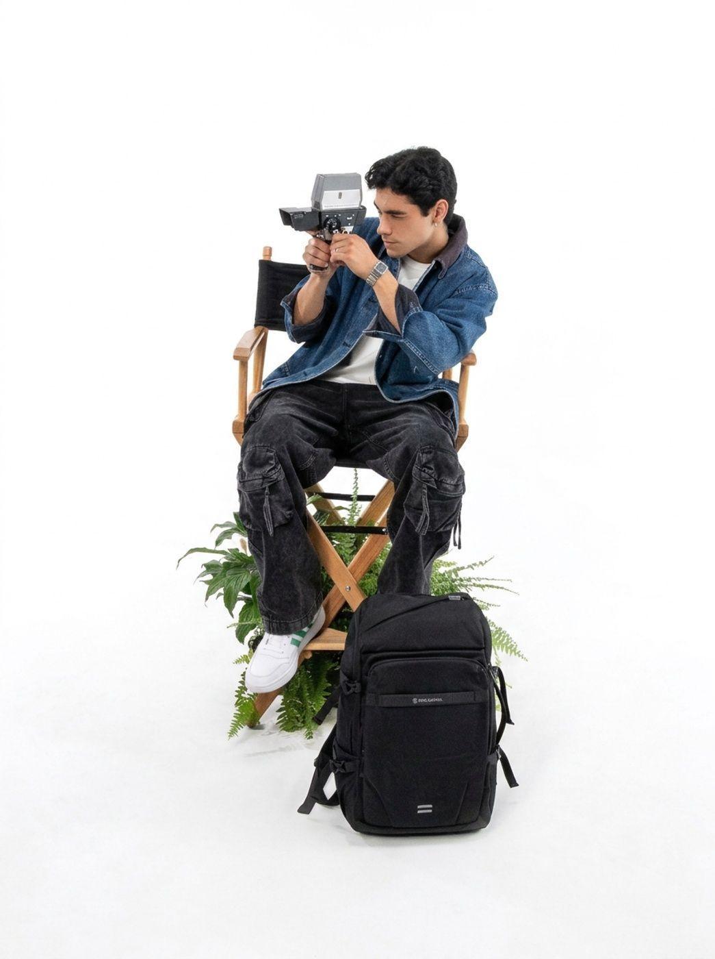 Mochila Cool Capital GOAT 15 6 Negra Urbana Uso Diario-9
