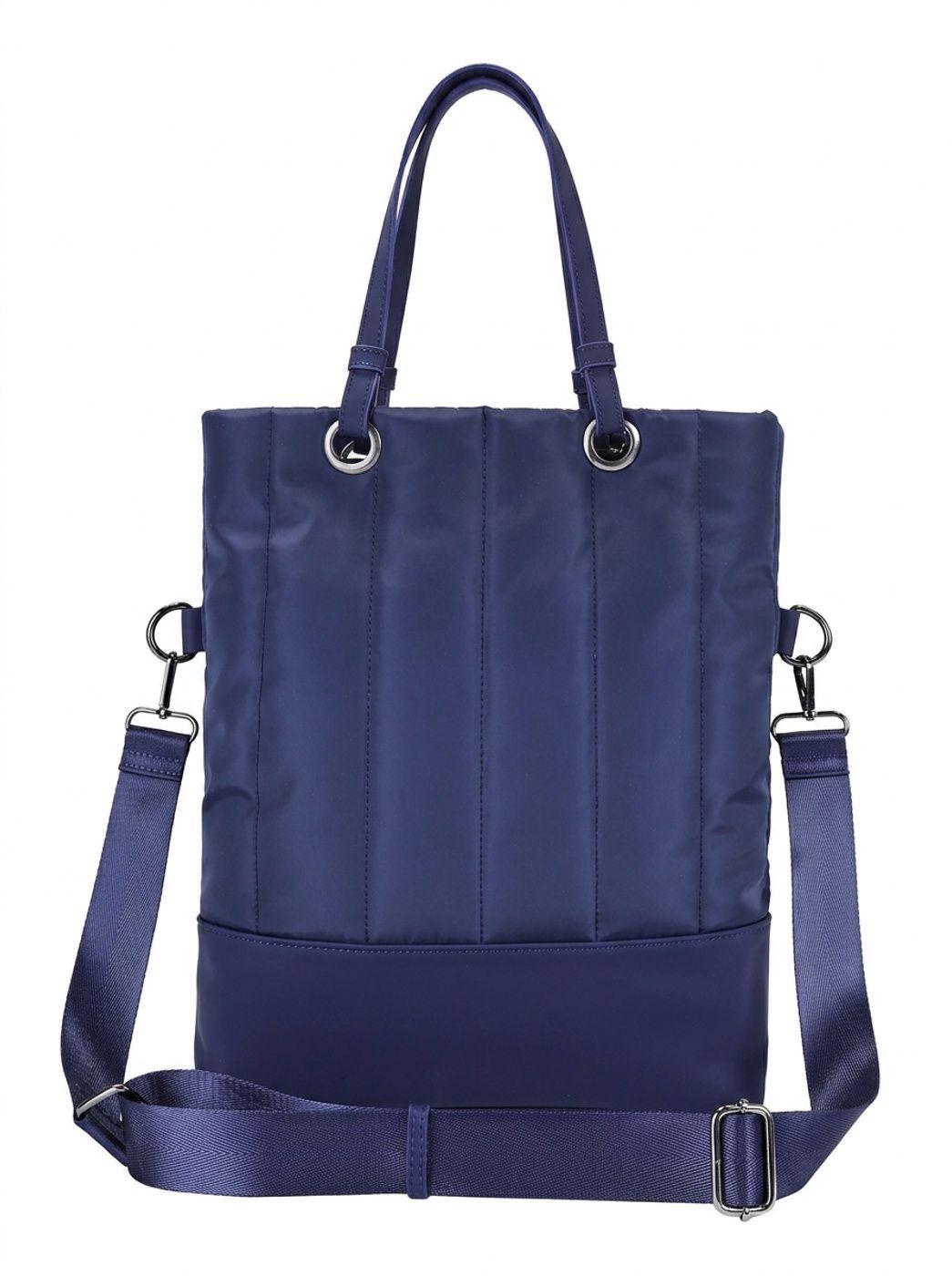 Bolso Tote Cool Capital FUJI 14 Azul Compacto Uso Diario-1