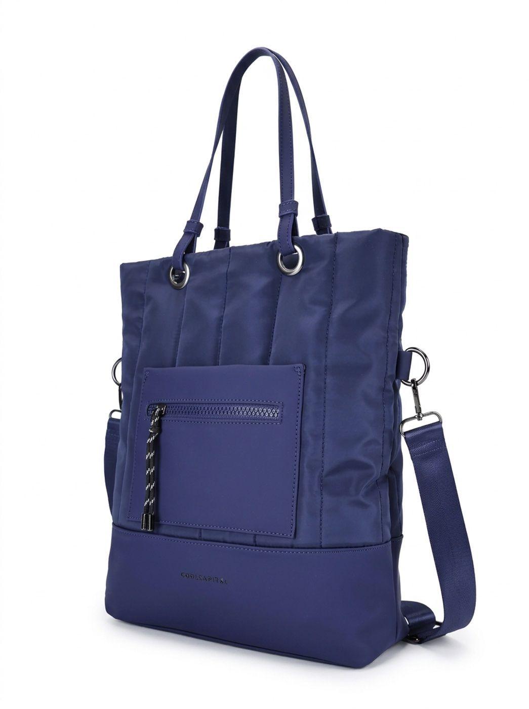Bolso Tote Cool Capital FUJI 14 Azul Compacto Uso Diario-2