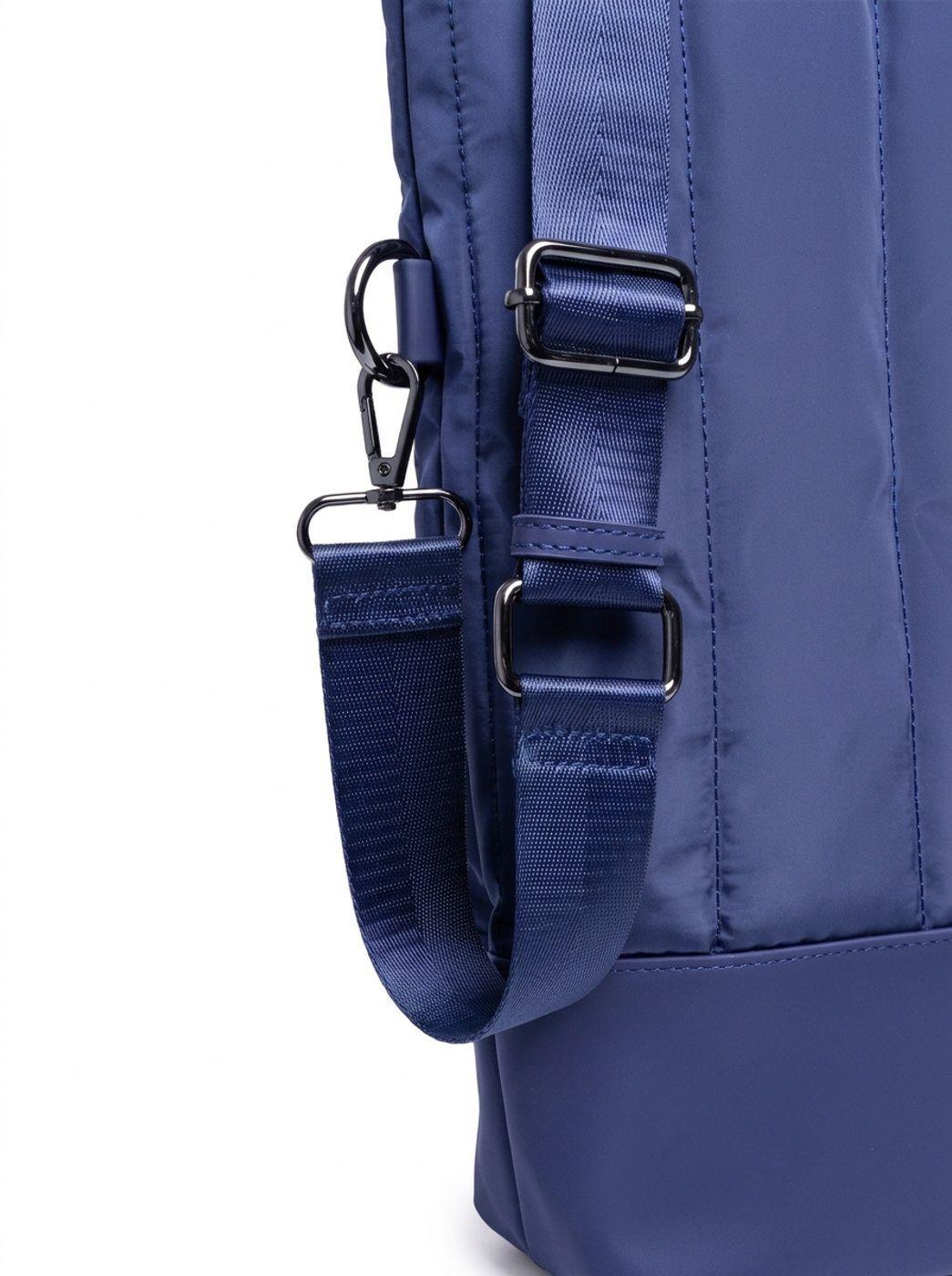 Bolso Tote Cool Capital FUJI 14 Azul Compacto Uso Diario-6