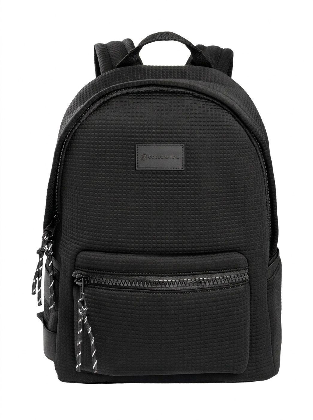 Mochila Cool Capital NARA 14 Negra Urbana Uso Diario-0