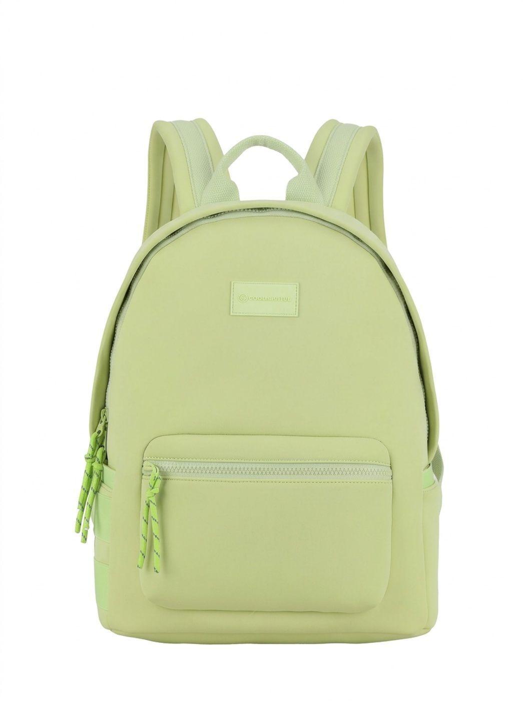 Mochila Cool Capital SLAY 14 Verde Urbana Diario-0