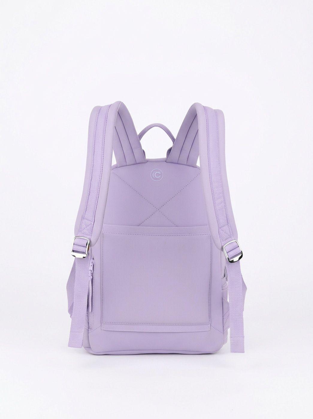 Mochila Cool Capital SLAY 14 Lila Urbana Para Uso Diario-3