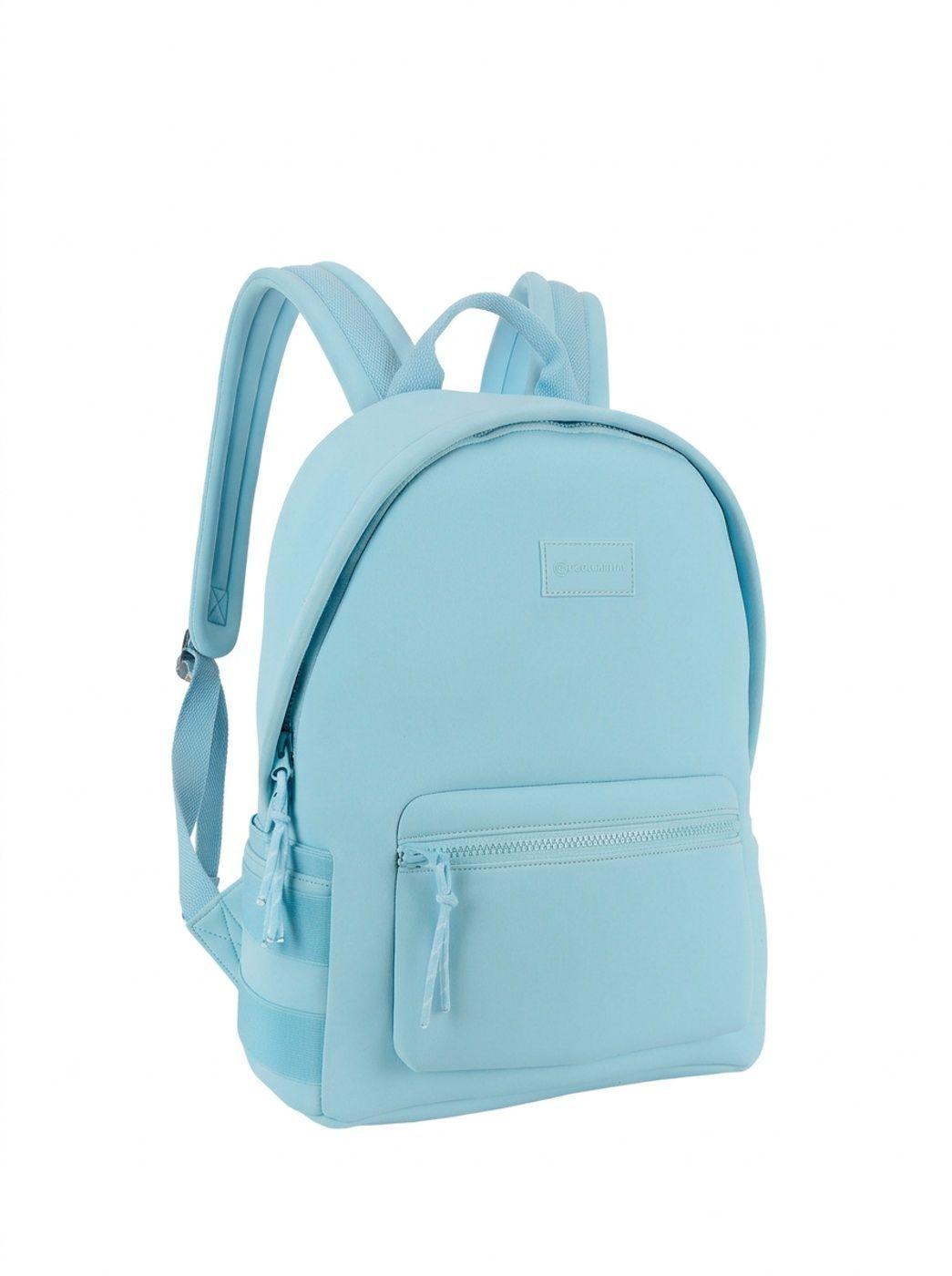 Mochila Cool Capital SLAY 14 Celeste Urbana Para Uso Diario-0