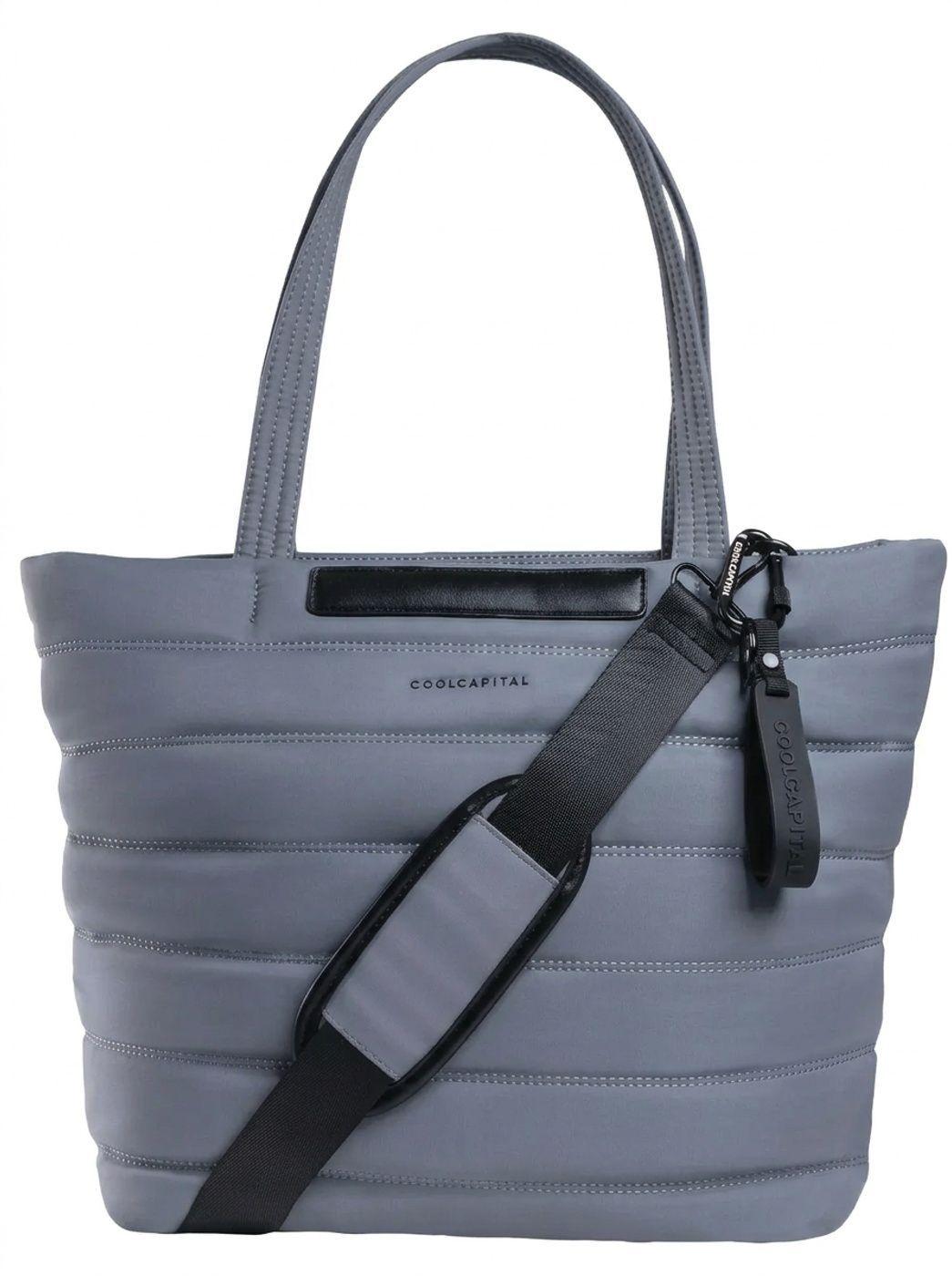 Bolso Cool Capital SORA 13 Gris Tote Urbano Uso Diario-0