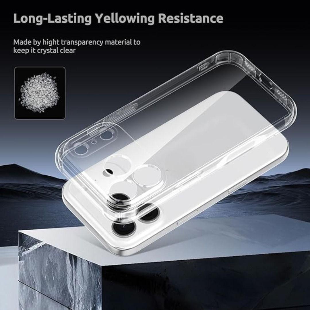 Carcasa Transparente Antigolpes para iPhone 17 Pro Max -2