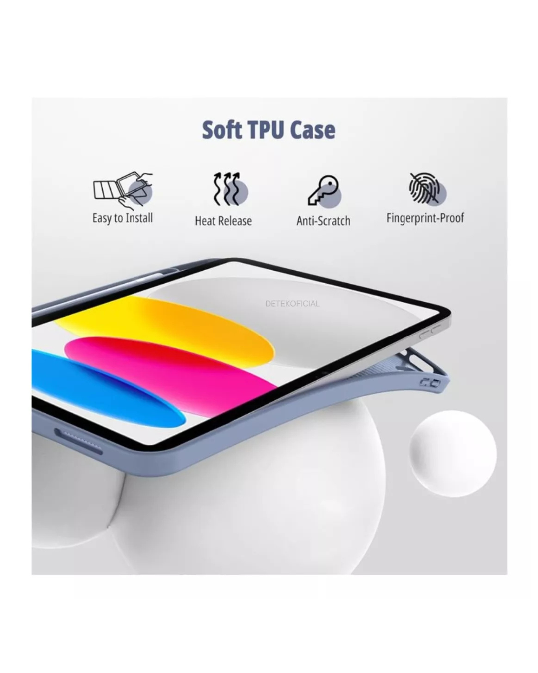 Funda Smart Cover Para iPad 10ma Generación De 10.9-4