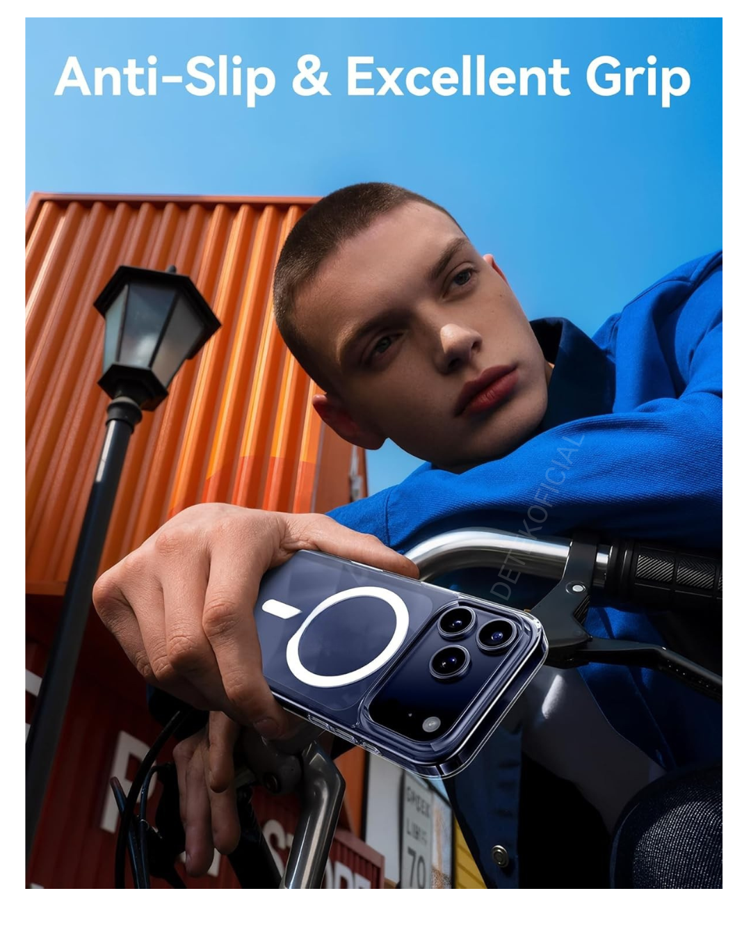 Carcasa Magsafe Premium + Lámina de vidrio Completa para iPhone 17 Pro Max -6