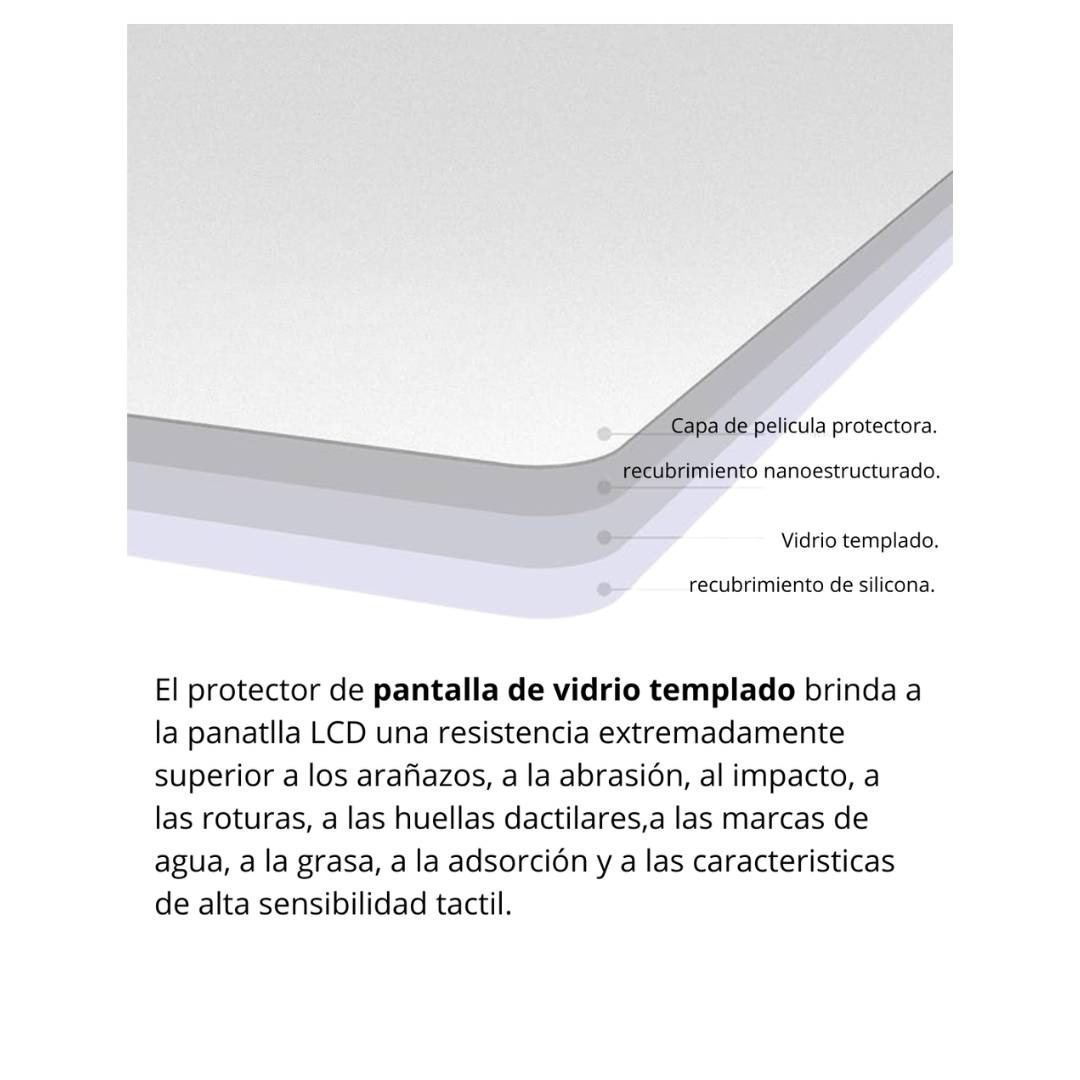 Lamina De Vidrio Mate Premium Sensacion Papel Para Samsung S10 Plus 12 4-3