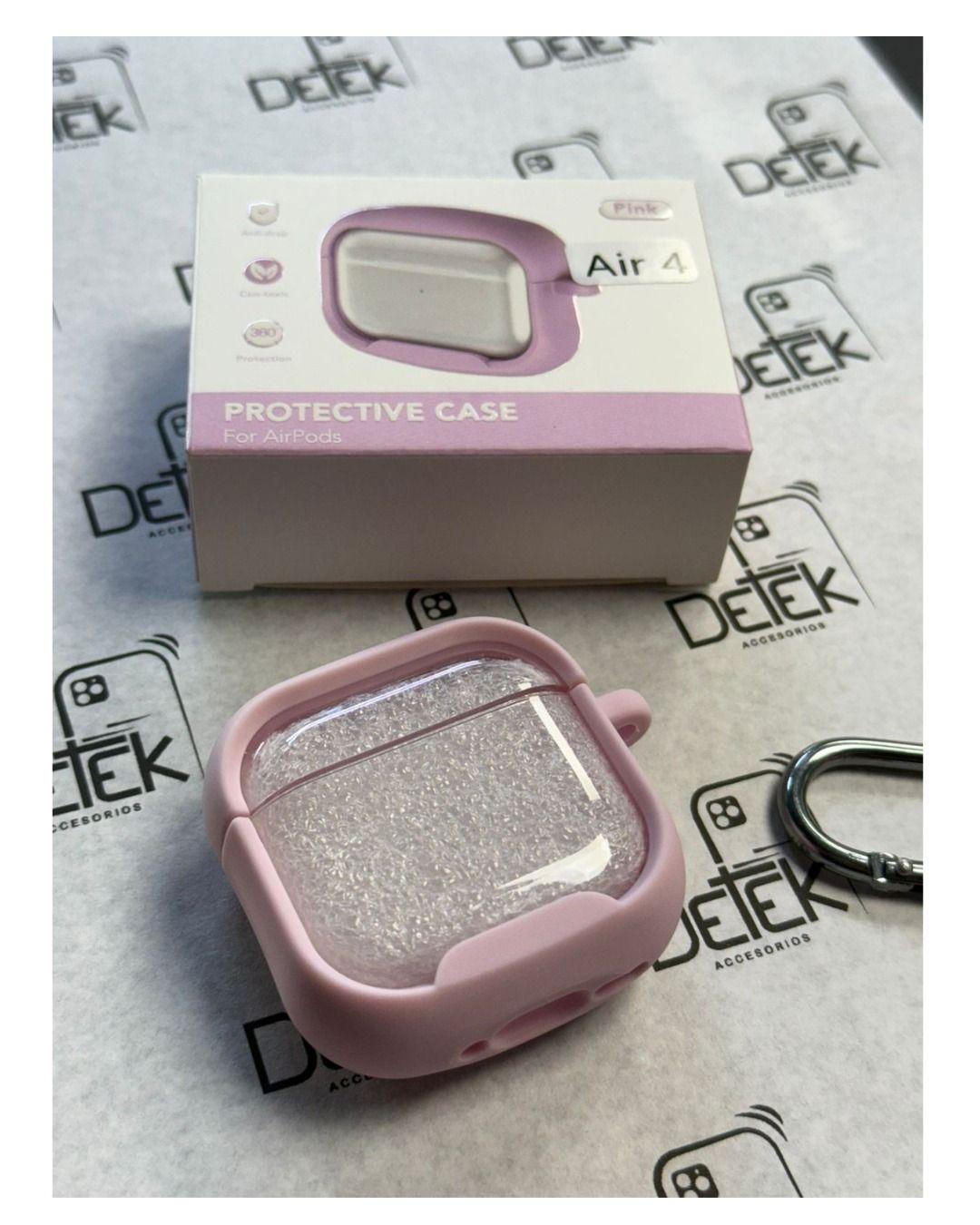 Funda Silicona Acrílico Premium Para Airpods 4 2024 -2