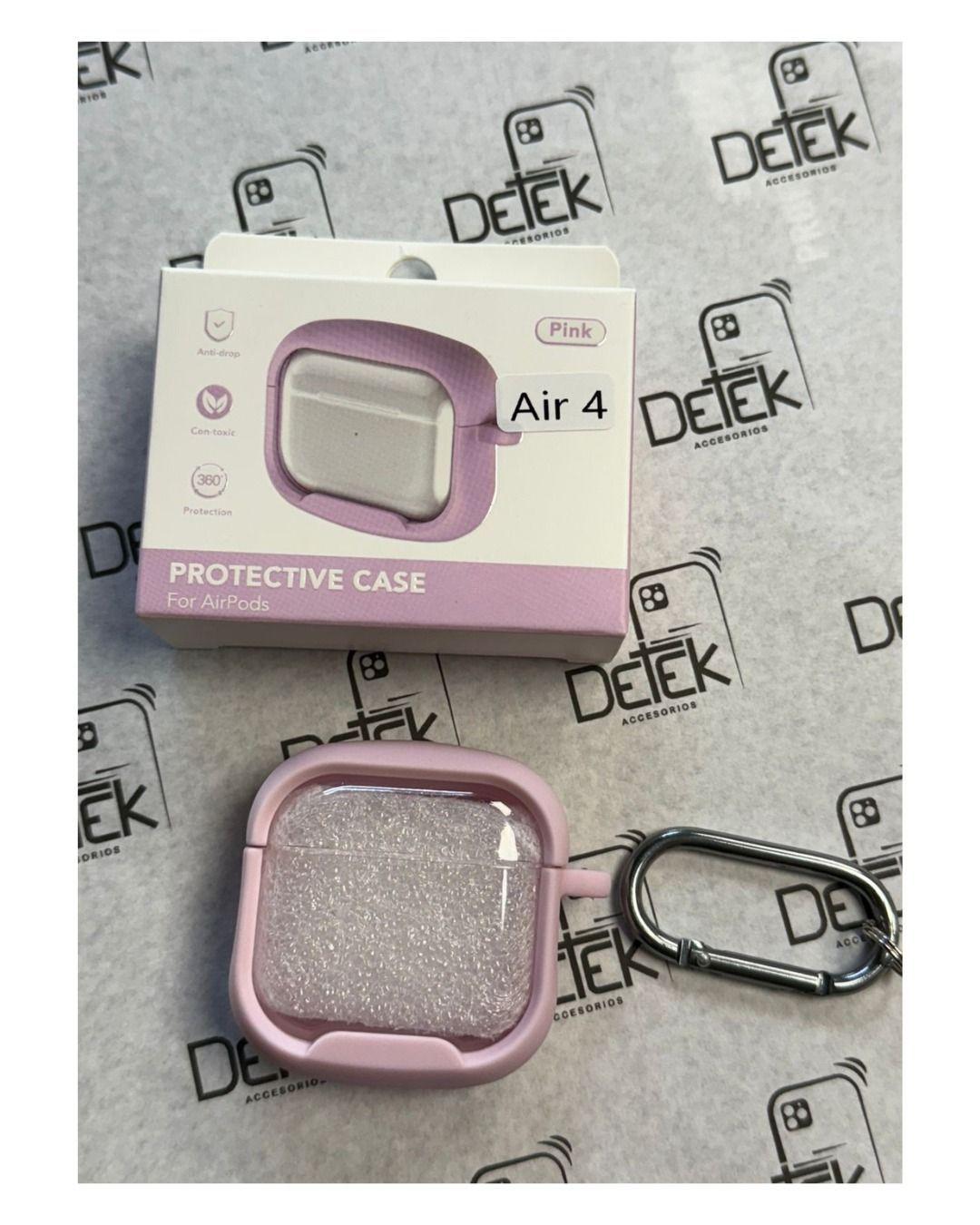 Funda Silicona Acrílico Premium Para Airpods 4 2024 -3