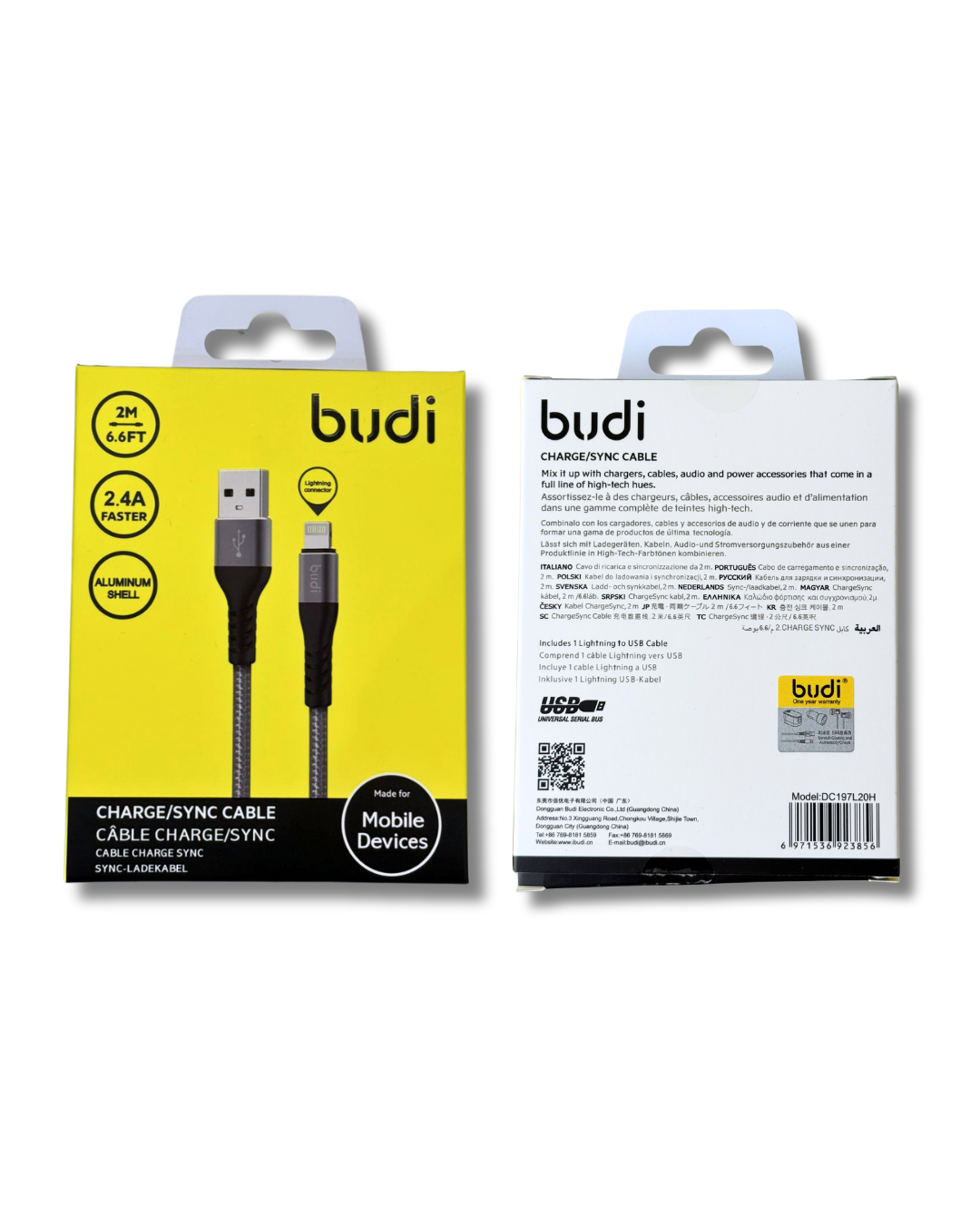 Cable Para iPhone Usb - Lightning Reforzado 2m Carga Rapida-0